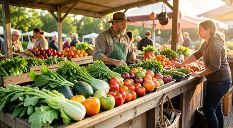Фермерские рынки: как локальные продукты завоёвывают покупателя