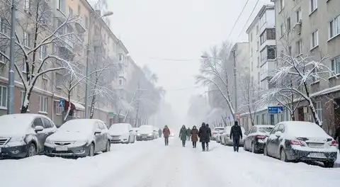 Екатеринбург ждёт мокрая неделя: от снега к плюс 14 к выходным