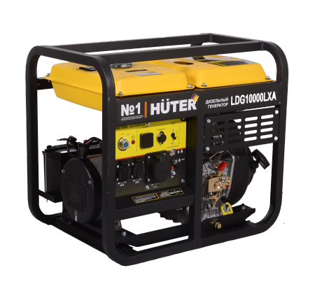 Электрогенератор дизельный LDG 10000LXА Huter