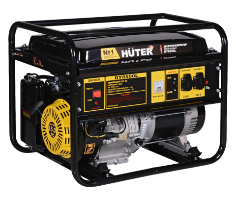 Электрогенератор DY6500L Huter