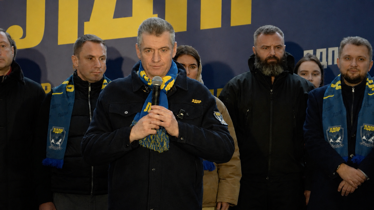Выступление на митинге ЛДПР в День народного единства в Москве