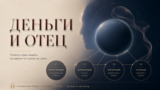 Деньги и отец: почему вы не даете себе зарабатывать больше