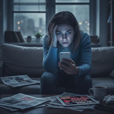 Новостная тревога: как жить, когда от новостей становится страшно