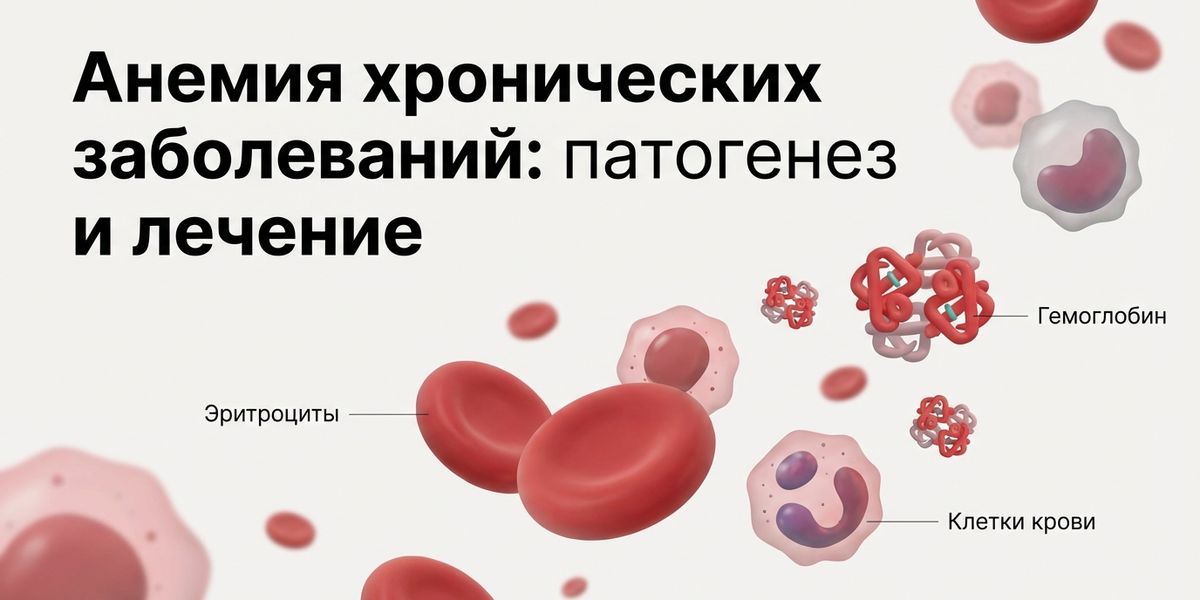 Анемия хронических заболеваний: современные представления о патогенезе и тактике лечения