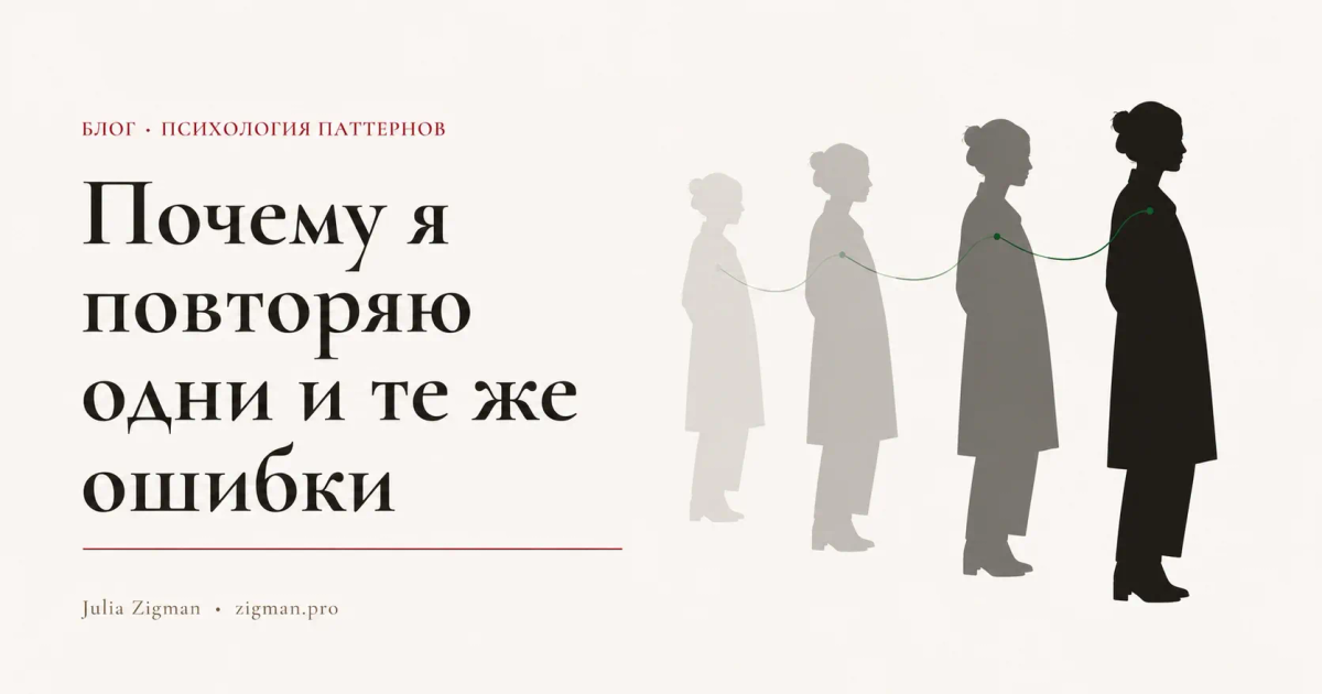 Почему я повторяю одни и те же ошибки