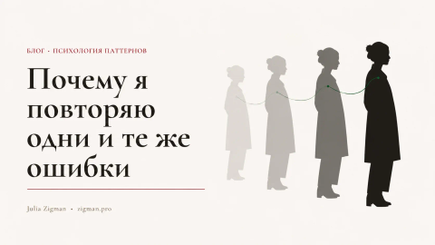 Почему я повторяю одни и те же ошибки: про сценарий который управляет вами