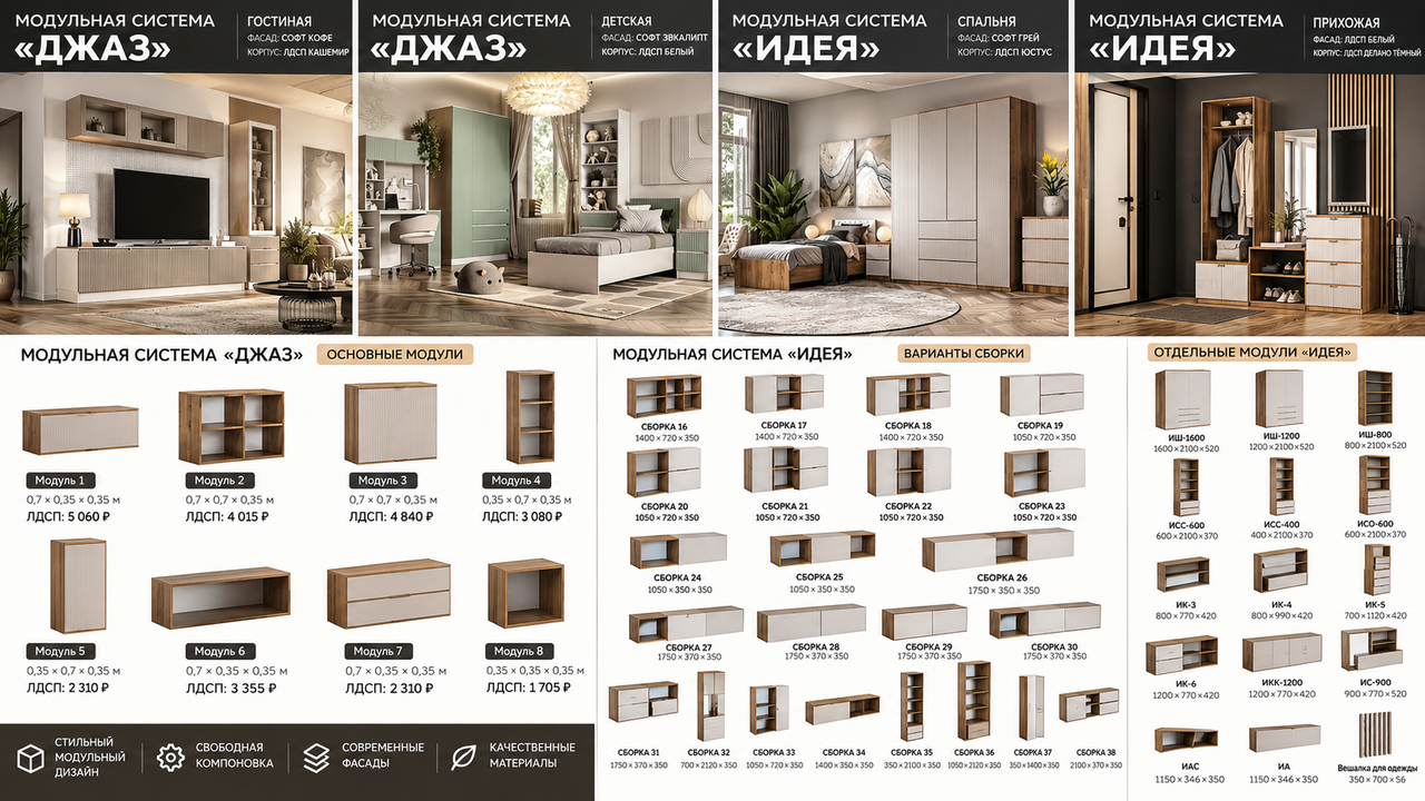 Модульная система «Идея» — фото 1