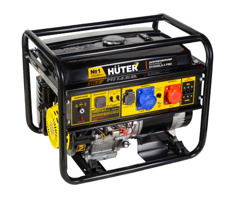 Электрогенератор DY9500LX-3 PRO-электростартер (380В/220В) Huter