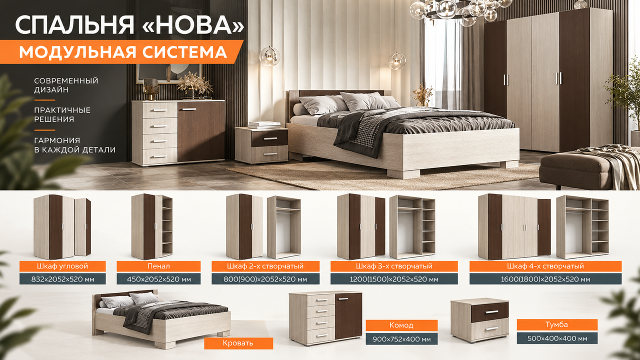 Модульная система «Нова» — фото 1