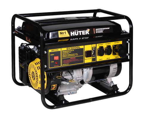 Электрогенератор DY8000L Huter