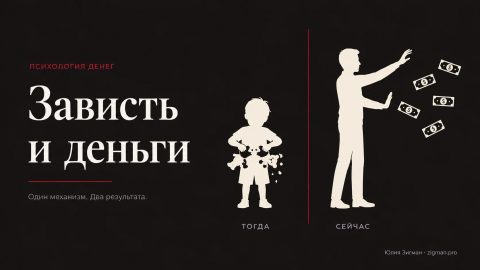 Зависть и деньги: почему мы мешаем себе зарабатывать