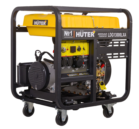 Электрогенератор дизельный LDG 13000LXА Huter