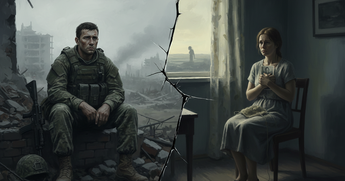 Что происходит с психикой во время войны: у тех, кто воевал, и у тех, кто ждал