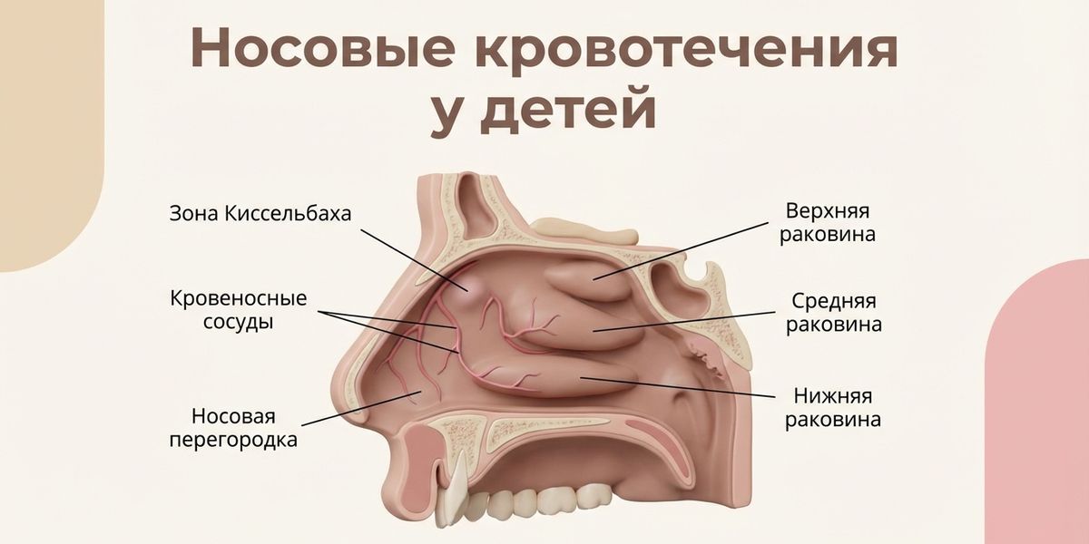 Носовые кровотечения у детей