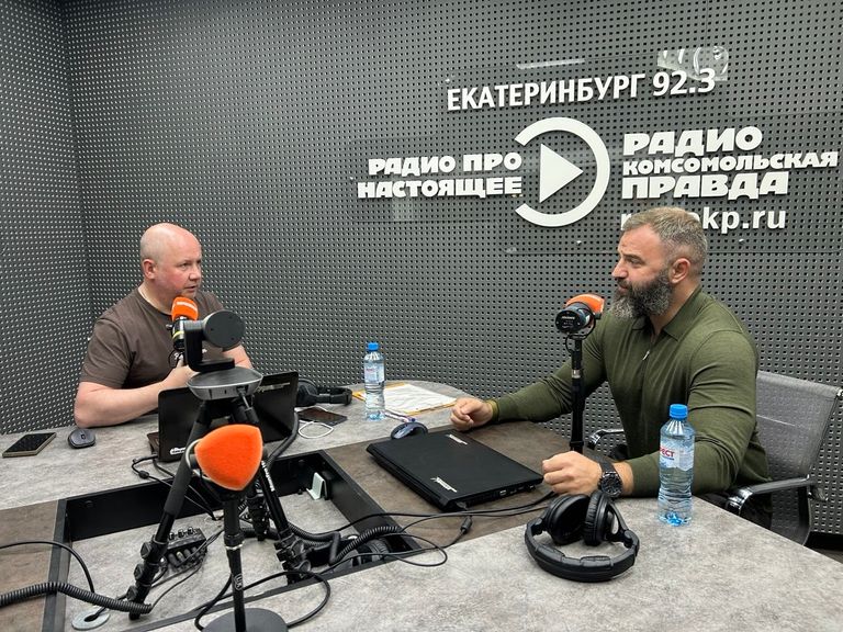 Побывал в эфире радио «Комсомольская правда»